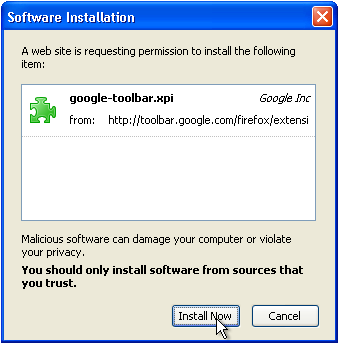 install google toolbar for firefox