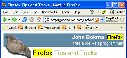 Some of the Google Toolbar tools on other toolbars