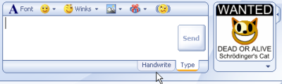 Handwrite tab