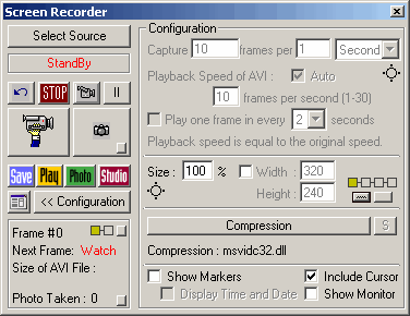 Bulent's screen recorder configuration