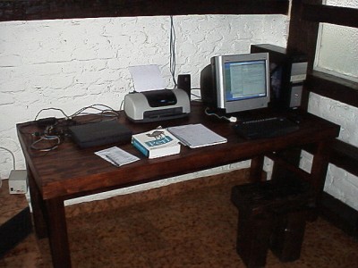 A Custom Made Wooden Desk