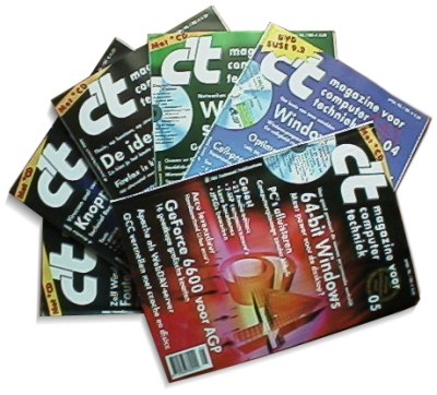 Six C't Magazines, Dutch edition