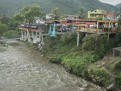 Jalcomulco, taken from the bridge