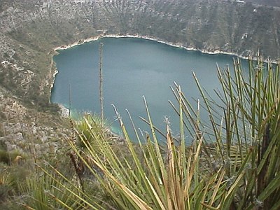 The crater lake (Atexcac)