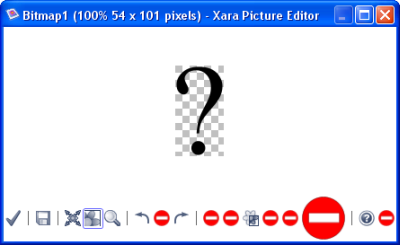 Xara Picture Editor: why is so much forbidden?