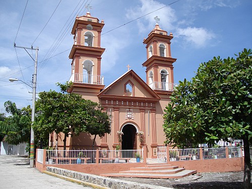 A church in Trapiche del Rosario.