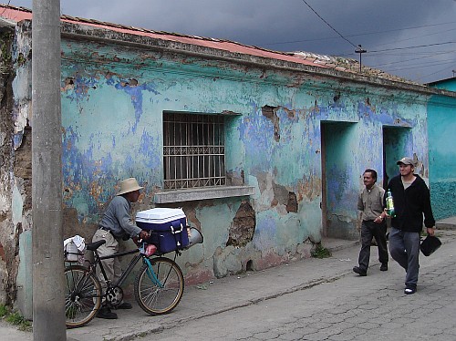 Blue house, Quetzaltenango.
