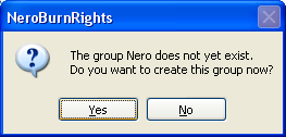 The group Nero does not yet exist.