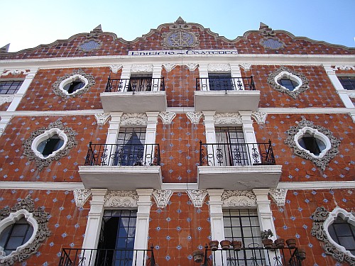 Edificio Coatepec, close to Barrio del Artista, Puebla city.