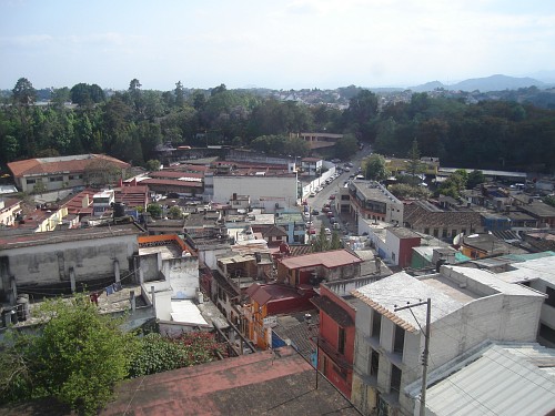 View from the hospital room (Xalapa).