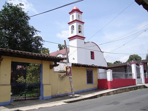 A church in San Marcos, Veracruz.