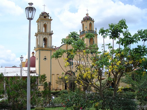 A church in the town of El Chico, Veracruz.