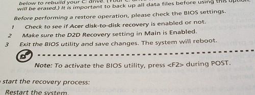 To activate the BIOS utility, press F2 during POST.