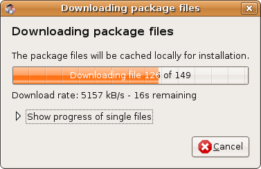 Downloading packages via a reverse proxy in my LAN.