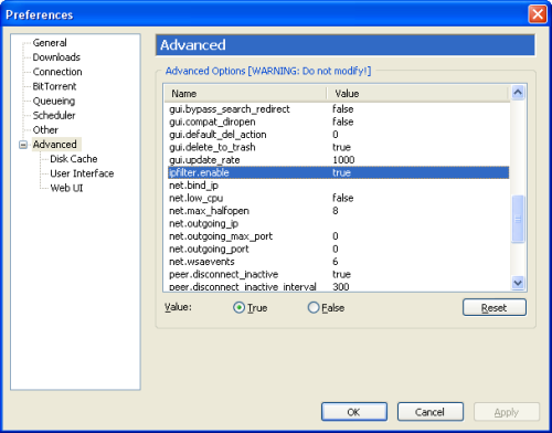 utorrent pro ip address