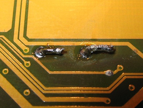 Replacement clip; solder side.