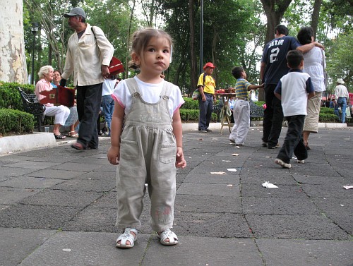 Alice in Parque de los Berros.