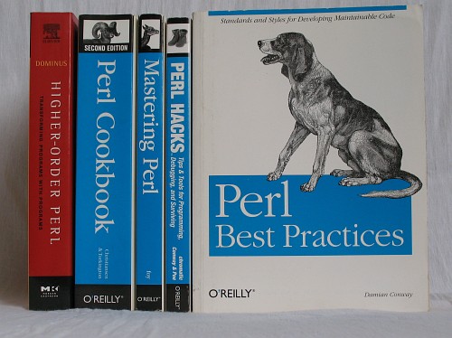 Five must-have books on Perl programming.