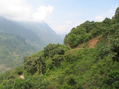 A view of the big canyon; "Barranca Grande".